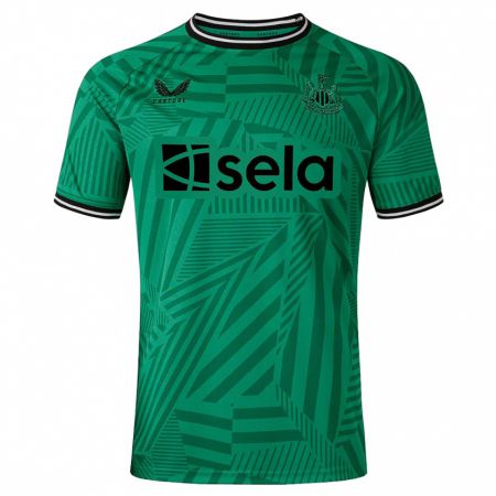 Kandiny Niño Camiseta Su Nombre #0 Verde 2ª Equipación 2023/24 La Camisa Chile