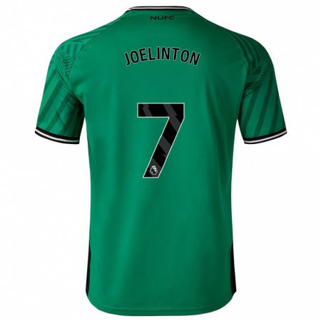 Kandiny Niño Camiseta Joelinton #7 Verde 2ª Equipación 2023/24 La Camisa Chile