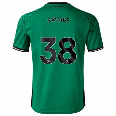 Kandiny Niño Camiseta Remi Savage #38 Verde 2ª Equipación 2023/24 La Camisa Chile