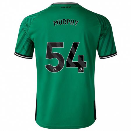 Kandiny Niño Camiseta Alex Murphy #54 Verde 2ª Equipación 2023/24 La Camisa Chile