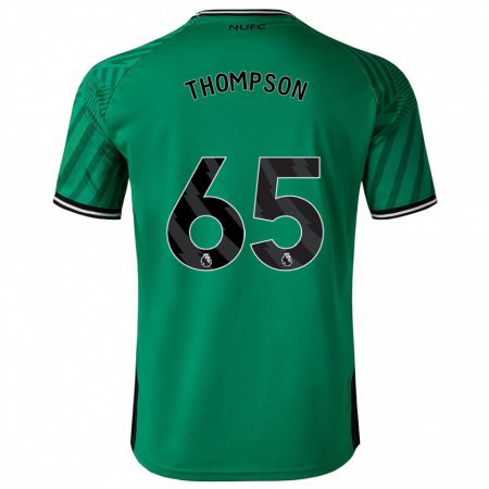 Kandiny Niño Camiseta Ciaran Thompson #65 Verde 2ª Equipación 2023/24 La Camisa Chile