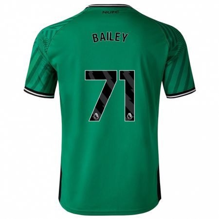 Kandiny Niño Camiseta Scott Bailey #71 Verde 2ª Equipación 2023/24 La Camisa Chile