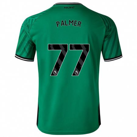 Kandiny Niño Camiseta Darren Palmer #77 Verde 2ª Equipación 2023/24 La Camisa Chile