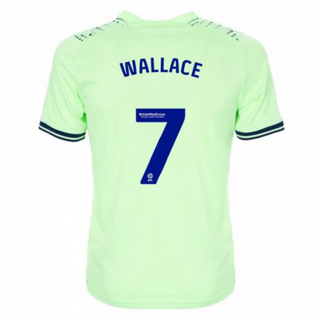 Kandiny Niño Camiseta Jed Wallace #7 Armada 2ª Equipación 2023/24 La Camisa Chile