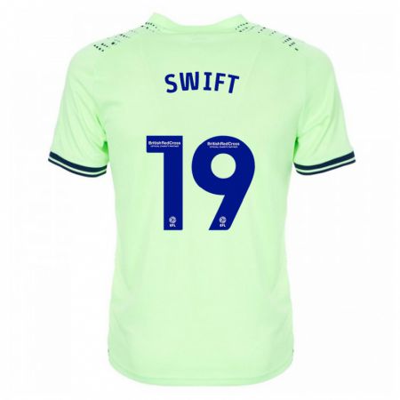 Kandiny Niño Camiseta John Swift #19 Armada 2ª Equipación 2023/24 La Camisa Chile