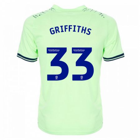 Kandiny Niño Camiseta Josh Griffiths #33 Armada 2ª Equipación 2023/24 La Camisa Chile