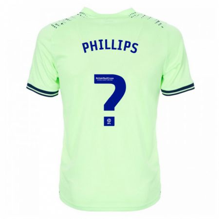Kandiny Niño Camiseta Narel Phillips #0 Armada 2ª Equipación 2023/24 La Camisa Chile