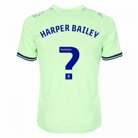 Kandiny Niño Camiseta Aaron Harper-Bailey #0 Armada 2ª Equipación 2023/24 La Camisa Chile