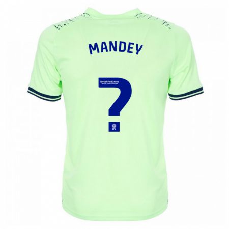 Kandiny Niño Camiseta Souleyman Mandey #0 Armada 2ª Equipación 2023/24 La Camisa Chile