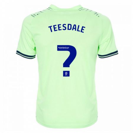 Kandiny Niño Camiseta Finn Teesdale #0 Armada 2ª Equipación 2023/24 La Camisa Chile