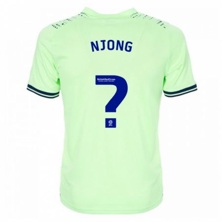 Kandiny Niño Camiseta Alessandro Njong #0 Armada 2ª Equipación 2023/24 La Camisa Chile