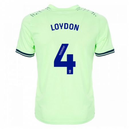 Kandiny Niño Camiseta Abi Loydon #4 Armada 2ª Equipación 2023/24 La Camisa Chile