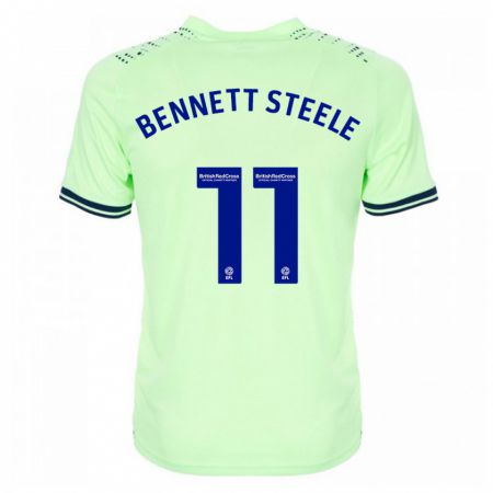 Kandiny Niño Camiseta Lizzie Bennett-Steele #11 Armada 2ª Equipación 2023/24 La Camisa Chile