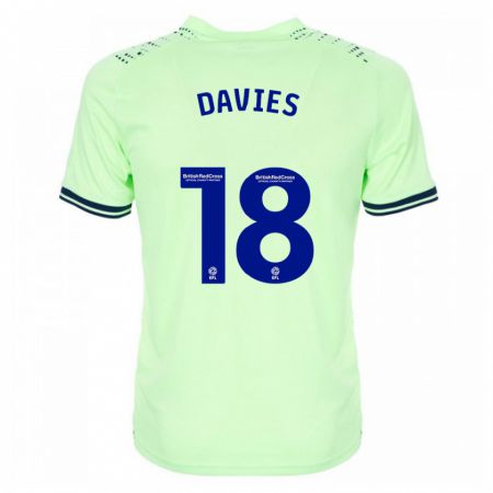 Kandiny Niño Camiseta Jessica Davies #18 Armada 2ª Equipación 2023/24 La Camisa Chile