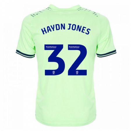 Kandiny Niño Camiseta Mackenzie Haydn-Jones #32 Armada 2ª Equipación 2023/24 La Camisa Chile