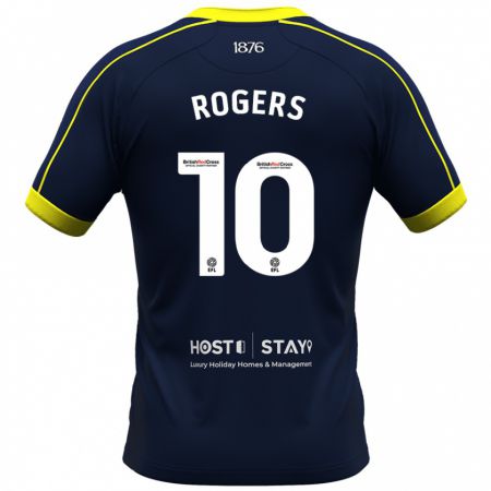 Kandiny Niño Camiseta Morgan Rogers #10 Armada 2ª Equipación 2023/24 La Camisa Chile