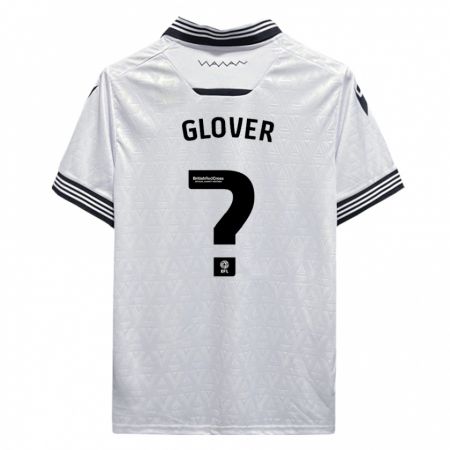 Kandiny Niño Camiseta Jay Glover #0 Blanco 2ª Equipación 2023/24 La Camisa Chile