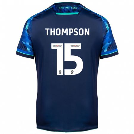 Kandiny Niño Camiseta Jordan Thompson #15 Armada 2ª Equipación 2023/24 La Camisa Chile