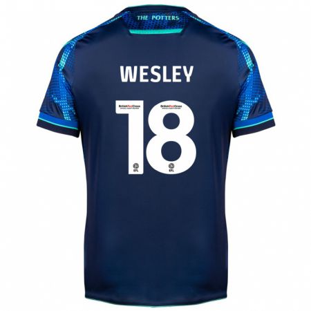 Kandiny Niño Camiseta Wesley Moraes #18 Armada 2ª Equipación 2023/24 La Camisa Chile