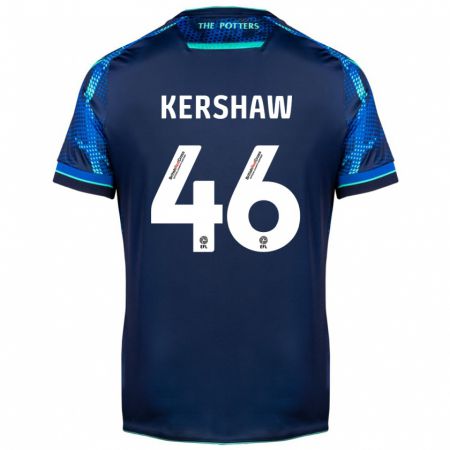 Kandiny Niño Camiseta Ben Kershaw #46 Armada 2ª Equipación 2023/24 La Camisa Chile