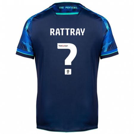 Kandiny Niño Camiseta Zane Rattray #0 Armada 2ª Equipación 2023/24 La Camisa Chile