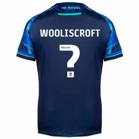 Kandiny Niño Camiseta Morgan Wooliscroft #0 Armada 2ª Equipación 2023/24 La Camisa Chile