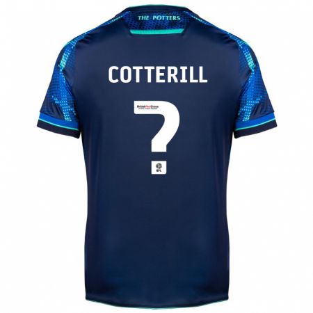 Kandiny Niño Camiseta Alex Cotterill #0 Armada 2ª Equipación 2023/24 La Camisa Chile