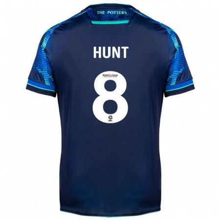 Kandiny Niño Camiseta Abby Hunt #8 Armada 2ª Equipación 2023/24 La Camisa Chile