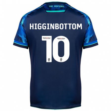 Kandiny Niño Camiseta Alice Higginbottom #10 Armada 2ª Equipación 2023/24 La Camisa Chile