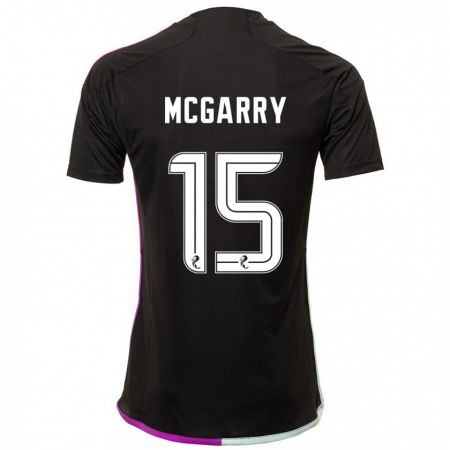 Kandiny Niño Camiseta James Mcgarry #15 Negro 2ª Equipación 2023/24 La Camisa Chile