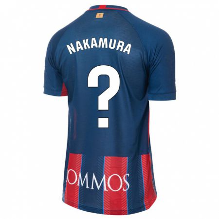 Kandiny Hombre Camiseta Togo Nakamura #0 Armada 1ª Equipación 2023/24 La Camisa Chile