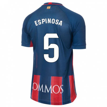 Kandiny Hombre Camiseta Diego Espinosa #5 Armada 1ª Equipación 2023/24 La Camisa Chile