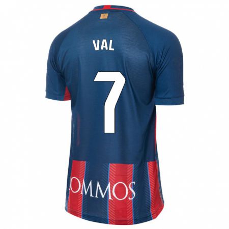 Kandiny Hombre Camiseta Rodri Val #7 Armada 1ª Equipación 2023/24 La Camisa Chile