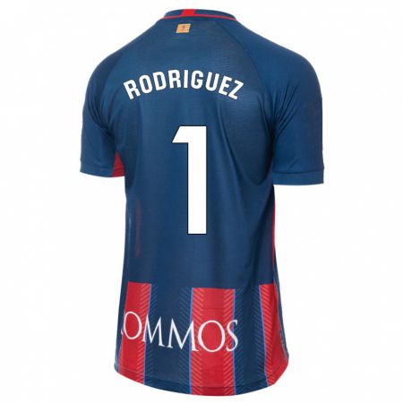 Kandiny Hombre Camiseta Nuria Rodríguez #1 Armada 1ª Equipación 2023/24 La Camisa Chile