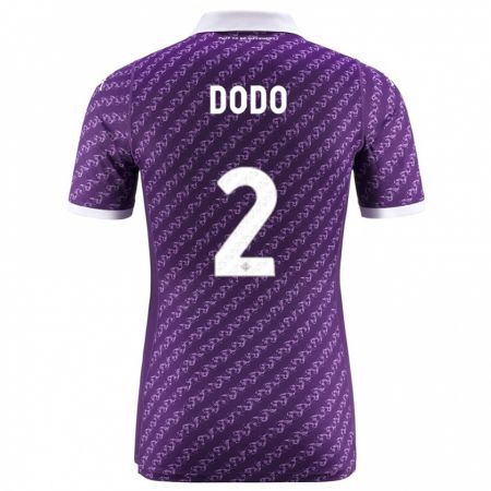 Kandiny Hombre Camiseta Dodô #2 Violeta 1ª Equipación 2023/24 La Camisa Chile