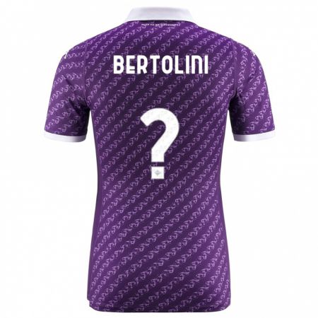Kandiny Hombre Camiseta Gabriele Bertolini #0 Violeta 1ª Equipación 2023/24 La Camisa Chile