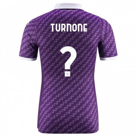 Kandiny Hombre Camiseta Niccolò Turnone #0 Violeta 1ª Equipación 2023/24 La Camisa Chile