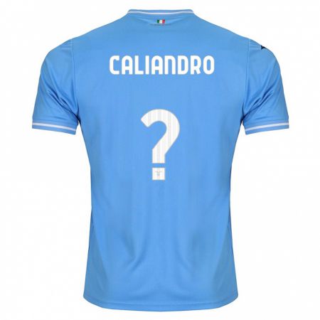 Kandiny Hombre Camiseta Stanislao Caliandro #0 Azul 1ª Equipación 2023/24 La Camisa Chile