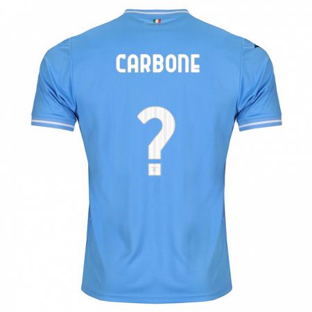 Kandiny Hombre Camiseta Giovanni Carbone #0 Azul 1ª Equipación 2023/24 La Camisa Chile
