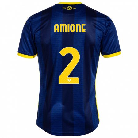 Kandiny Hombre Camiseta Bruno Amione #2 Armada 1ª Equipación 2023/24 La Camisa Chile