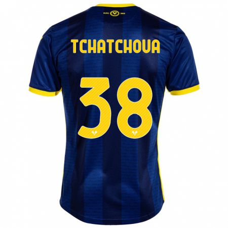 Kandiny Hombre Camiseta Jackson Tchatchoua #38 Armada 1ª Equipación 2023/24 La Camisa Chile