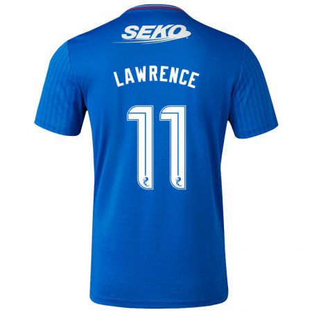 Kandiny Hombre Camiseta Tom Lawrence #11 Azul 1ª Equipación 2023/24 La Camisa Chile