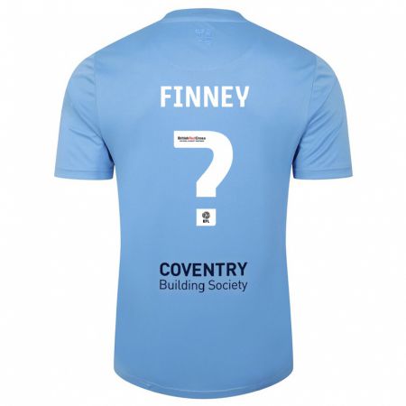 Kandiny Hombre Camiseta Charlie Finney #0 Cielo Azul 1ª Equipación 2023/24 La Camisa Chile