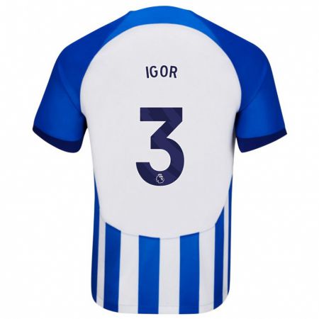 Kandiny Hombre Camiseta Igor #3 Azul 1ª Equipación 2023/24 La Camisa Chile