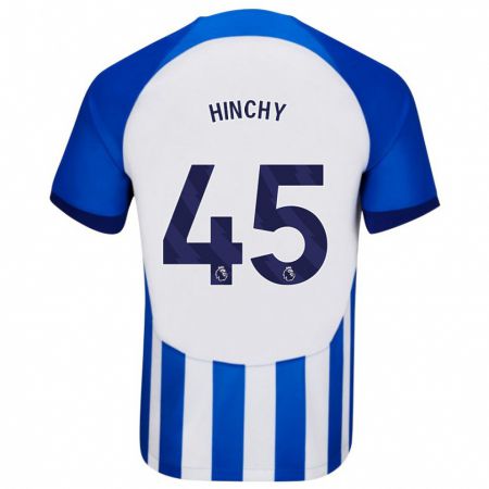 Kandiny Hombre Camiseta Jack Hinchy #45 Azul 1ª Equipación 2023/24 La Camisa Chile
