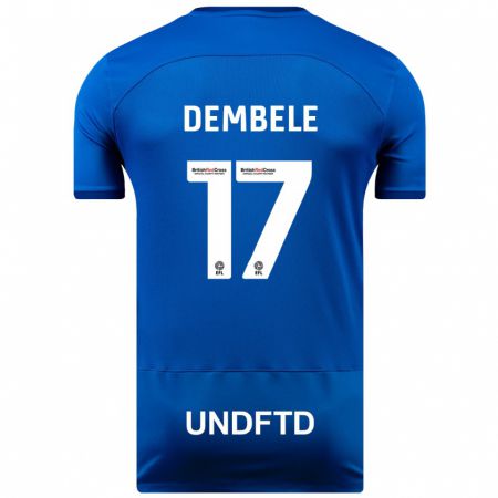 Kandiny Hombre Camiseta Siriki Dembélé #17 Azul 1ª Equipación 2023/24 La Camisa Chile