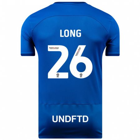 Kandiny Hombre Camiseta Kevin Long #26 Azul 1ª Equipación 2023/24 La Camisa Chile