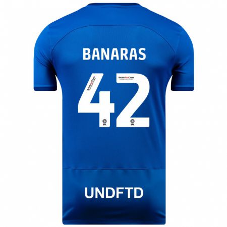 Kandiny Hombre Camiseta Layla Banaras #42 Azul 1ª Equipación 2023/24 La Camisa Chile