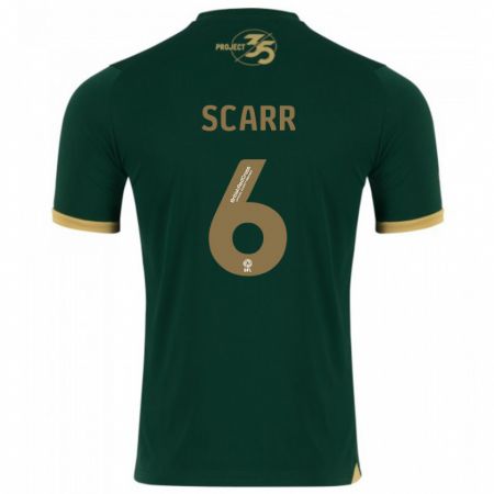Kandiny Hombre Camiseta Dan Scarr #6 Verde 1ª Equipación 2023/24 La Camisa Chile