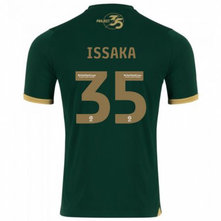 Kandiny Hombre Camiseta Freddie Issaka #35 Verde 1ª Equipación 2023/24 La Camisa Chile